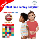 RADYAN® Infant Fine Jersey Bodysuit - 4424