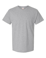 Hanes® Essential T Pocket Crew Neck Short Sleeve T-Shirt
