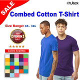 Tultex® Combed Cotton Crew Neck Short Sleeve T-Shirt
