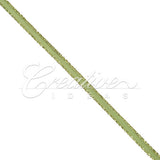 1/8" Satin With Gold Edge Ribbon - 50 Yards (Moss Green)