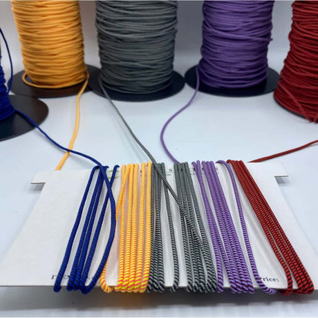 10 Yards Yellow & Orange Soft Stretch Elastic Cord