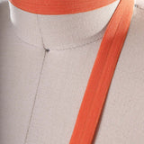 Trim 5/8" 3 Yards Neon Orange Fold Over Elastic Foldover Elastic for Hair Bows DIY Sewing