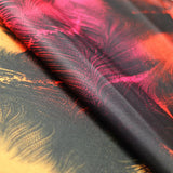 Fur DZN Polyester Spandex Fabric - Abstract Print, Black And White Or Multicolor, 58/60" Width (1 Yard)