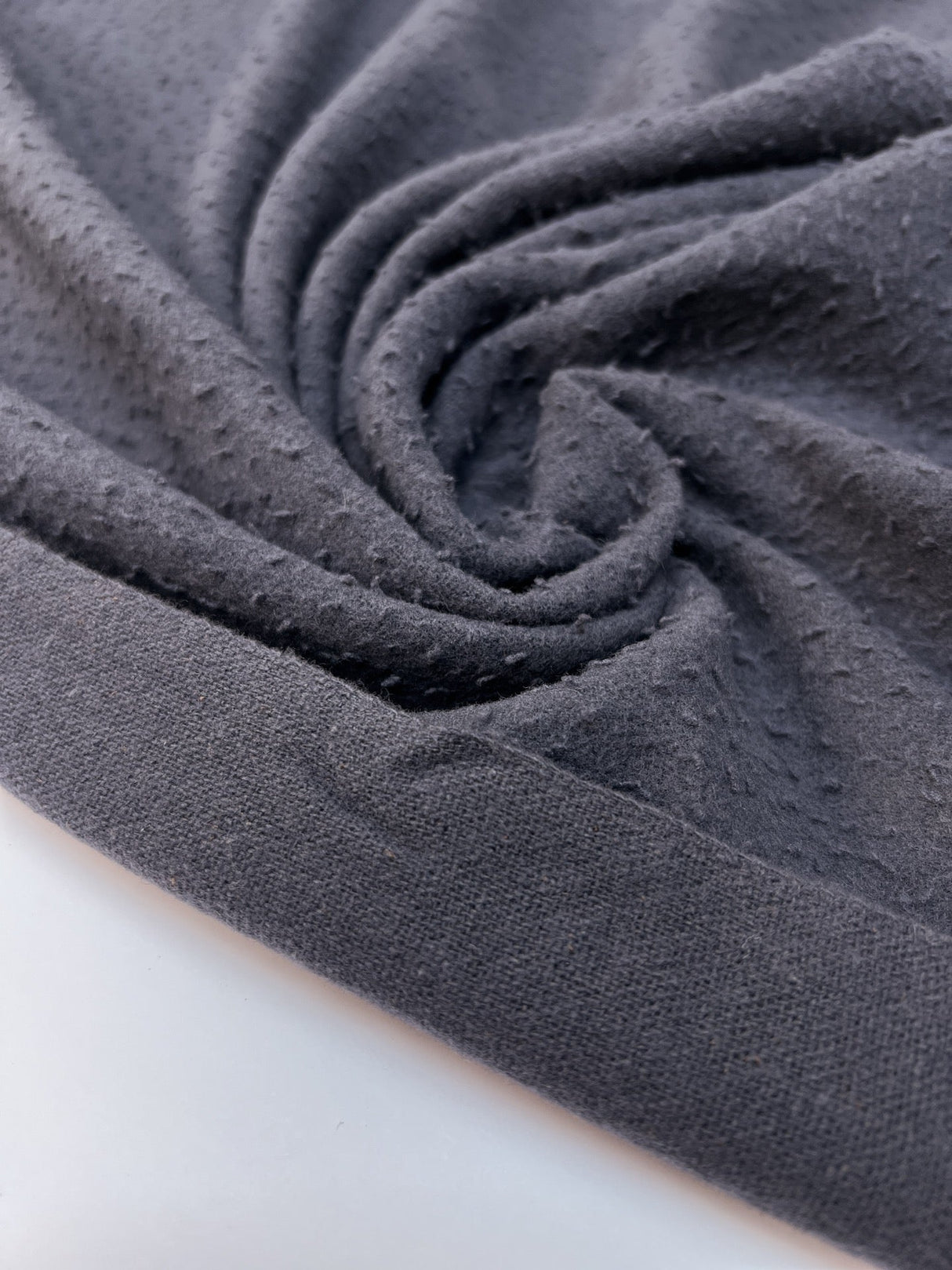 Wool Suit Fabric Gray Blue Purple