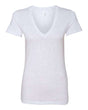 Bella + Canvas Women's Jersey Deep V-Neck Tee