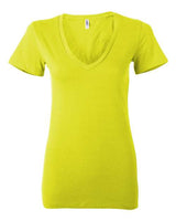 Bella + Canvas Women's Jersey Deep V-Neck Tee