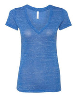Bella + Canvas Women's Jersey Deep V-Neck Tee