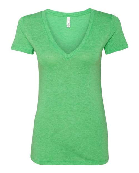 Women's Triblend Deep V-Neck Tee