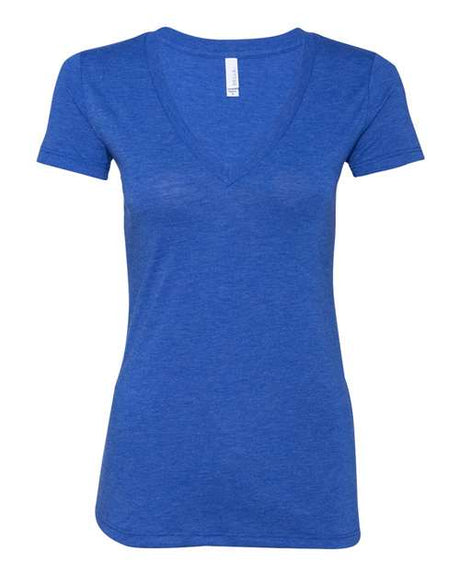 Women's Triblend Deep V-Neck Tee