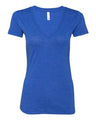 Women's Triblend Deep V-Neck Tee