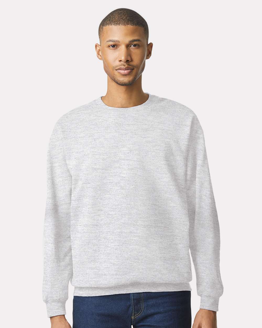 Gildan® Unisex Softstyle Midweight Crewneck Long Sleeve Sweatshirt
