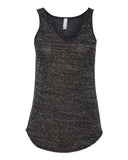 Image 1: Women's Flowy V-Neck TankImage 2: Soft v-neck sleeveless women's topImage 3: Relaxed flowy tank shirt designImage 4: Blank tank for custom printingImage 5: Lightweight casual summer apparelImage 6: Comfortable women's v-neck top