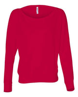 Women's Flowy Off Shoulder Long Sleeve Tee