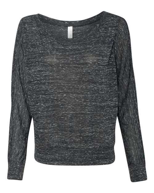 Women's Flowy Off Shoulder Long Sleeve Tee