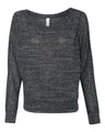 Women's Flowy Off Shoulder Long Sleeve Tee