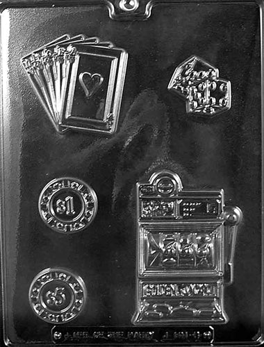 Casino Kit Chocolate Mold B- LPJ101B