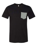 BELLA + CANVAS Men's Jersey Pocket Tee