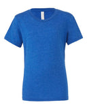 Triblend T-shirt in Black Heather, Gray Triblend, Navy Triblend, White and Maroon for casual everyday use