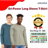 JERZEES® Dri-Power Crewneck Long Sleeve T-Shirt