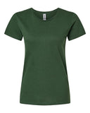 Camiseta con cuello redondo de algodón grueso para mujer Gildan – Camisa suave