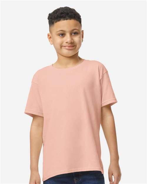 Youth Heavy Cotton Short Sleeve Crewneck T-Shirt