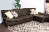 Joy Collection Polyester Printed Rug - Geometric Patch Work, Contemporary Earth Tones (5' X 7')