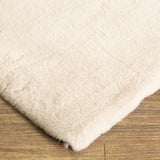 Soft Touch Faux Rabbit Chinchilla Feel Polyester Fabric - Solid Colors, 1" Pile Height (1 Rug)