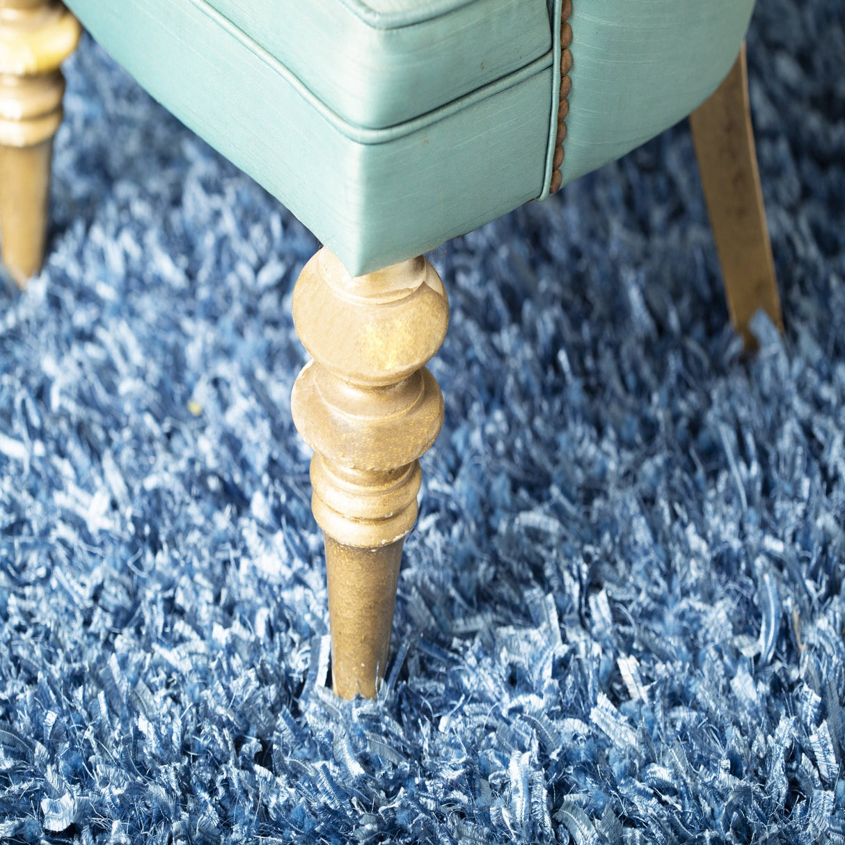 Hand-Tufted Luxe Shag Plush Rug Shag Rugs - Multicolored Plush Shag, 3" Pile (2' X 3')
