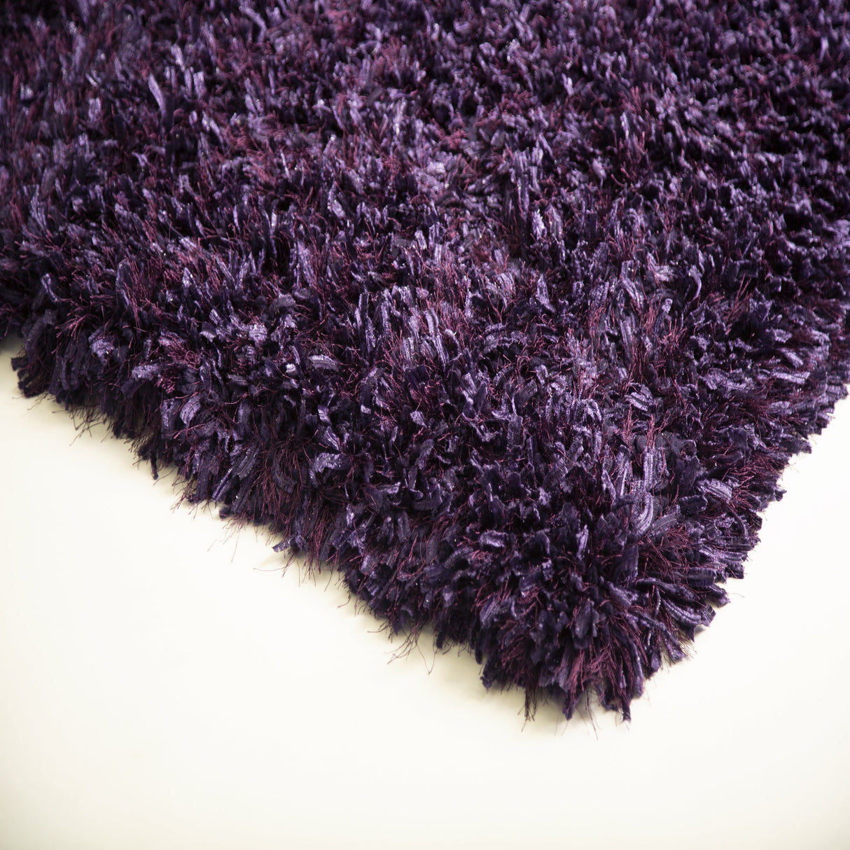 Hand-Tufted Luxe Shag Plush Rug Shag Rugs - Multicolored Plush Shag, 3" Pile (2' X 3')