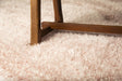 Plush Fluffy Soft Shinny Multi Textural Shag Area Rug Carpet - Shag Area Rug, Multi Textural, 5' X 7', 2' X 3', Blanco Rosa, Stellar Blue, Natural (1 Unit)