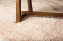 Plush Fluffy Soft Shinny Multi Textural Shag Area Rug Carpet - Shag Area Rug, Multi Textural, 5' X 7', 2' X 3', Blanco Rosa, Stellar Blue, Natural (1 Unit)
