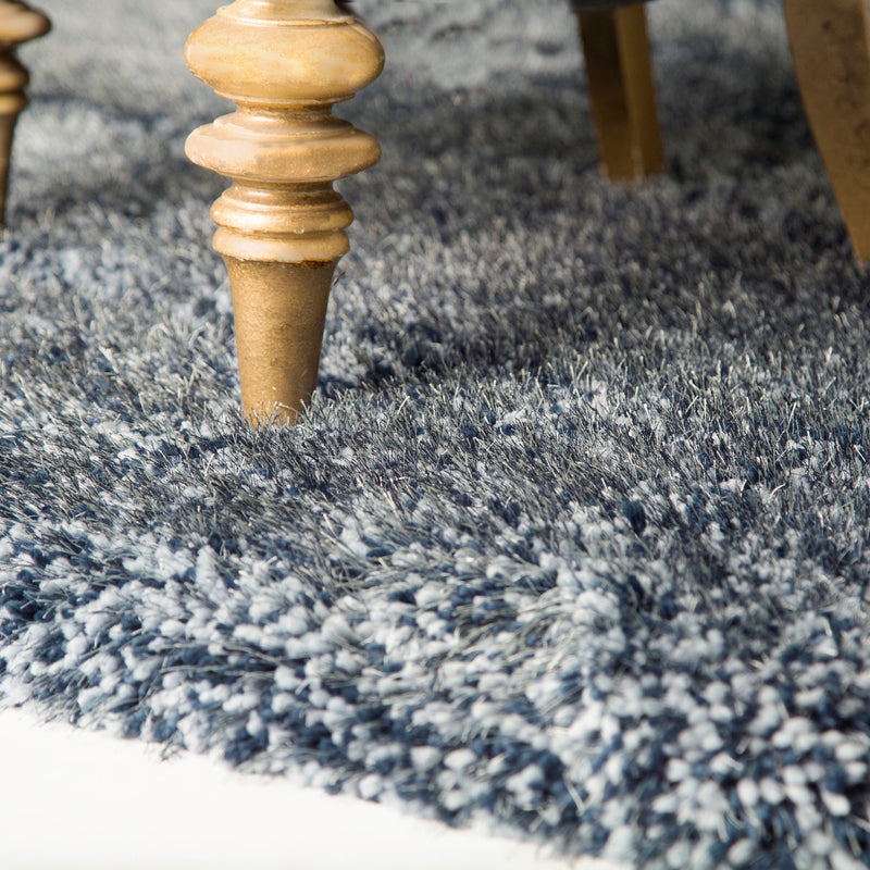 Plush Fluffy Soft Shinny Multi Textural Shag Area Rug Carpet - Shag Area Rug, Multi Textural, 5' X 7', 2' X 3', Blanco Rosa, Stellar Blue, Natural (1 Unit)