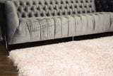 Plush Fluffy Soft Shinny Multi Textural Shag Area Rug Carpet - Shag Area Rug, Multi Textural, 5' X 7', 2' X 3', Blanco Rosa, Stellar Blue, Natural (1 Unit)