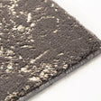 Soft Plush Fluffy Lattice Design Faux Fur Rug - Black Gray And White Lattice Pattern, Gray, 7'6" X 10'3" (1 Rug)