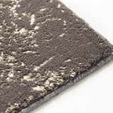 Soft Plush Fluffy Lattice Design Faux Fur Rug - Black Gray And White Lattice Pattern, Gray, 7'6" X 10'3" (1 Rug)