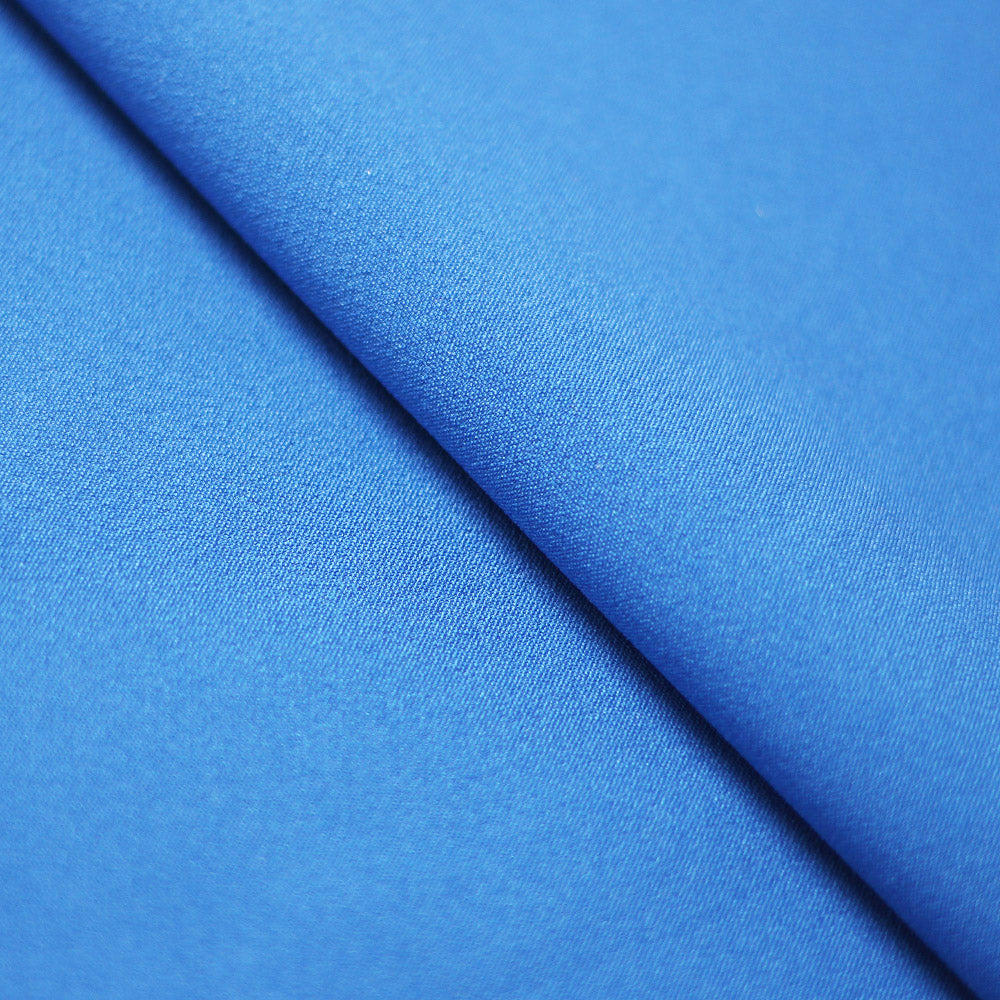 Crepe Stretch Polyester Spandex Fabric - Multiple Colors, Solid, 58/60" Width (1 Yard)