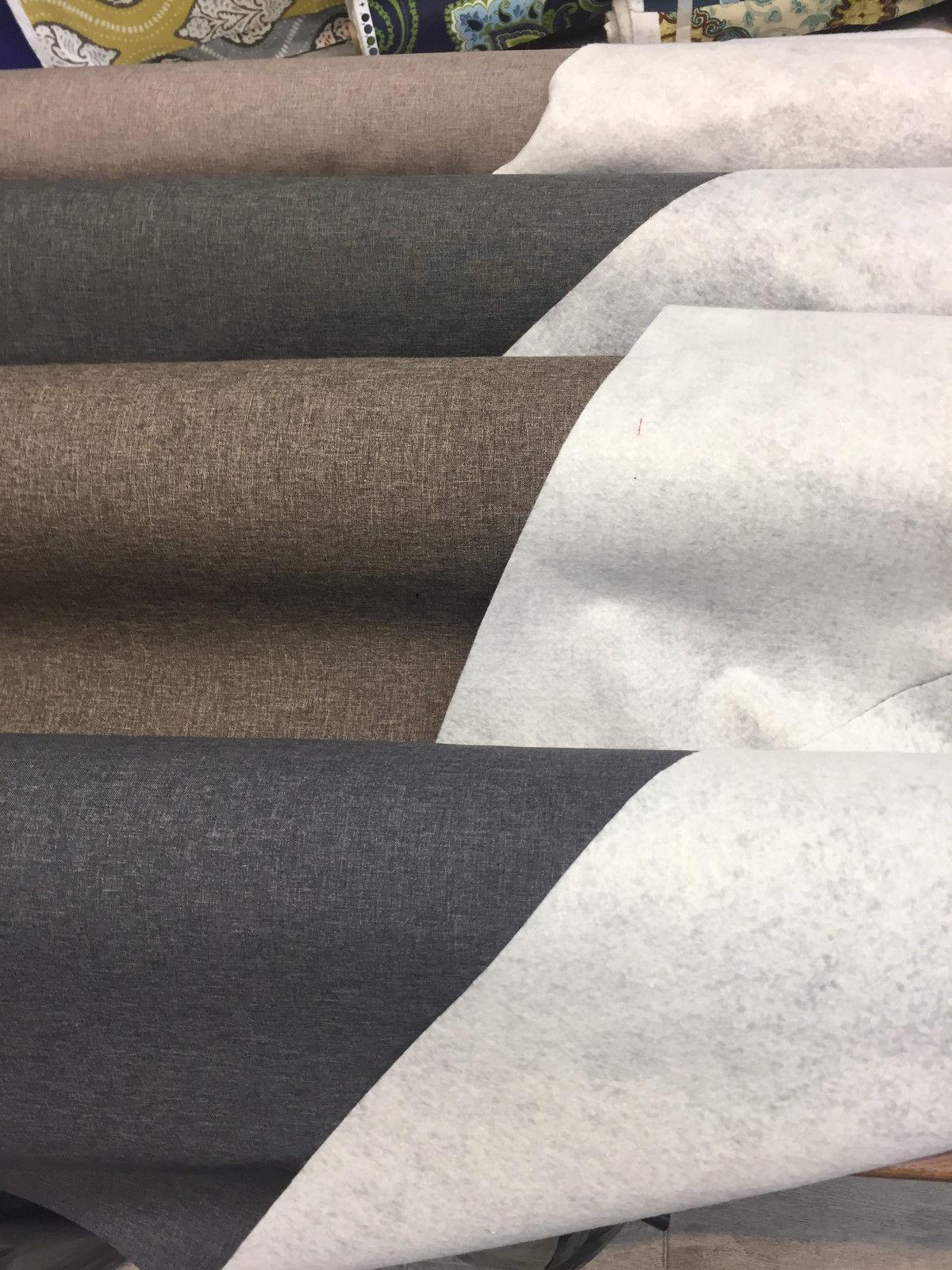 Hudson Charocoal Upholstery Fabric - Charcoal, 57" Width (By The Yard)