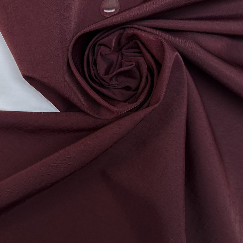 Red Polyamide Woven Fabric