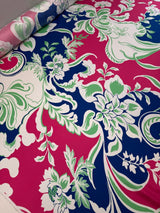 Silk Floral Twill