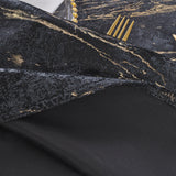 Rectangular Holland Velvet Tablecloth 90x132 Black