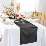 Velvet Table Runner 13x108 Black