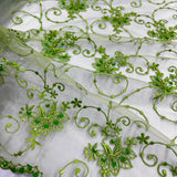 Beaded Embroidered Lace Mesh