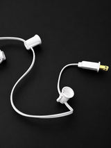 C9 Socket Cord White - 25' 12" Spacing