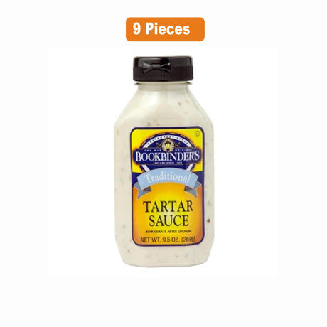BOOKBINDER'S TARTAR SAUCE 9.5 OZ BOTTLE