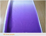 Gradient imitated silk mateiral 30d chiffon fabric for dress 2 tone fabric for dancing clothing wedding fabric meter