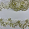 Beaded Corded Lace Trim