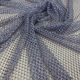 Diamond Fishnet 4-Way Stretch Fabric