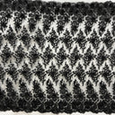 1 Yard Beaded 3D Floral Lace Fabric on Polyester Net Mesh, Embroidered Textile, 54" Width