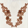 3D Floral Embroidered Lace Applique