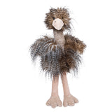Plush Emu 13" Long Hair